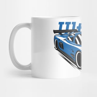 Blue Ultima GTR Supercar Mug